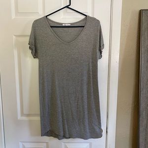 Grey t shirt dress